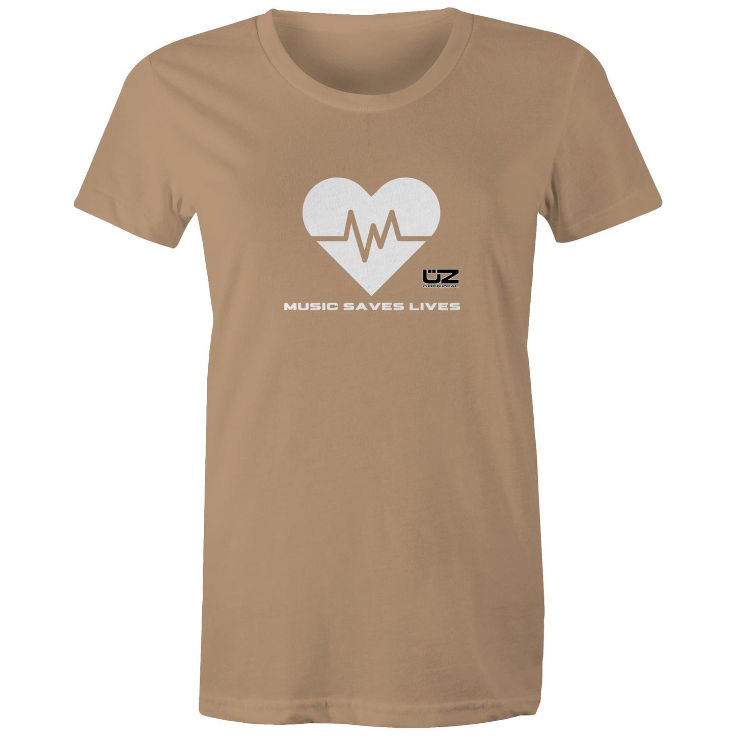 Music Saves Lives Tee - Womens