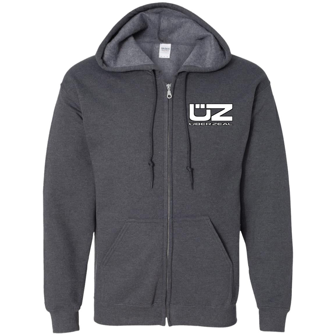 UZ Unisex Zipper Hoodie - Embroidered