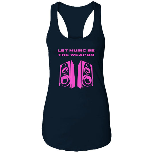 "Let Music be the Weapon" - Racerback Tank