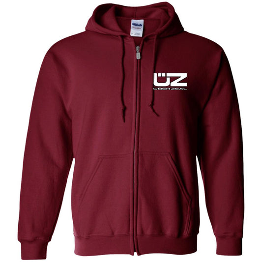 UZ Unisex Zipper Hoodie - Embroidered