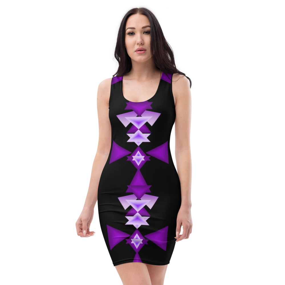 Wild Triangle Slip Dress - Arcturian