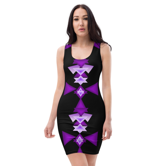 Wild Triangle Slip Dress - Arcturian
