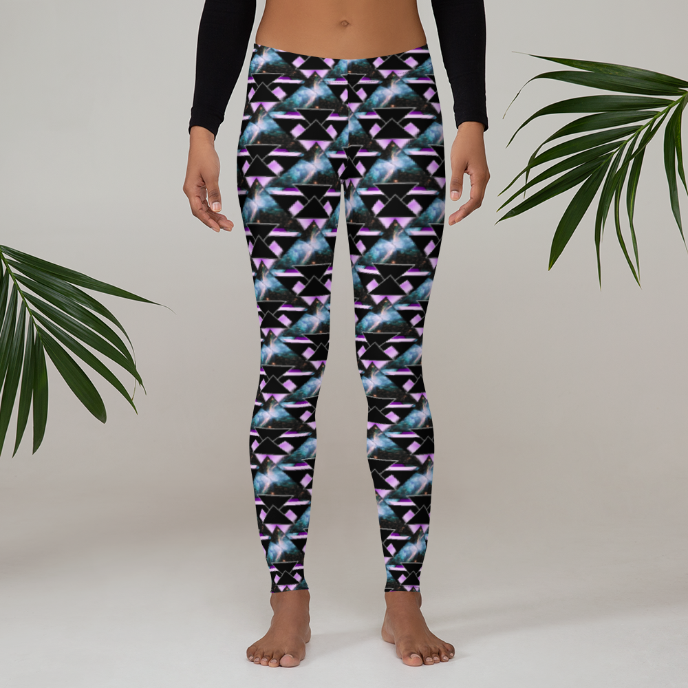 Wild Triangle Leggins - Galaxy