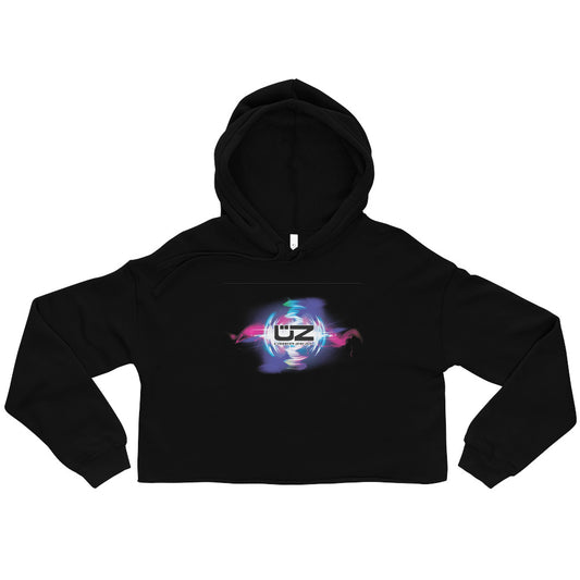 UZ Soundwave Crop Hoodie